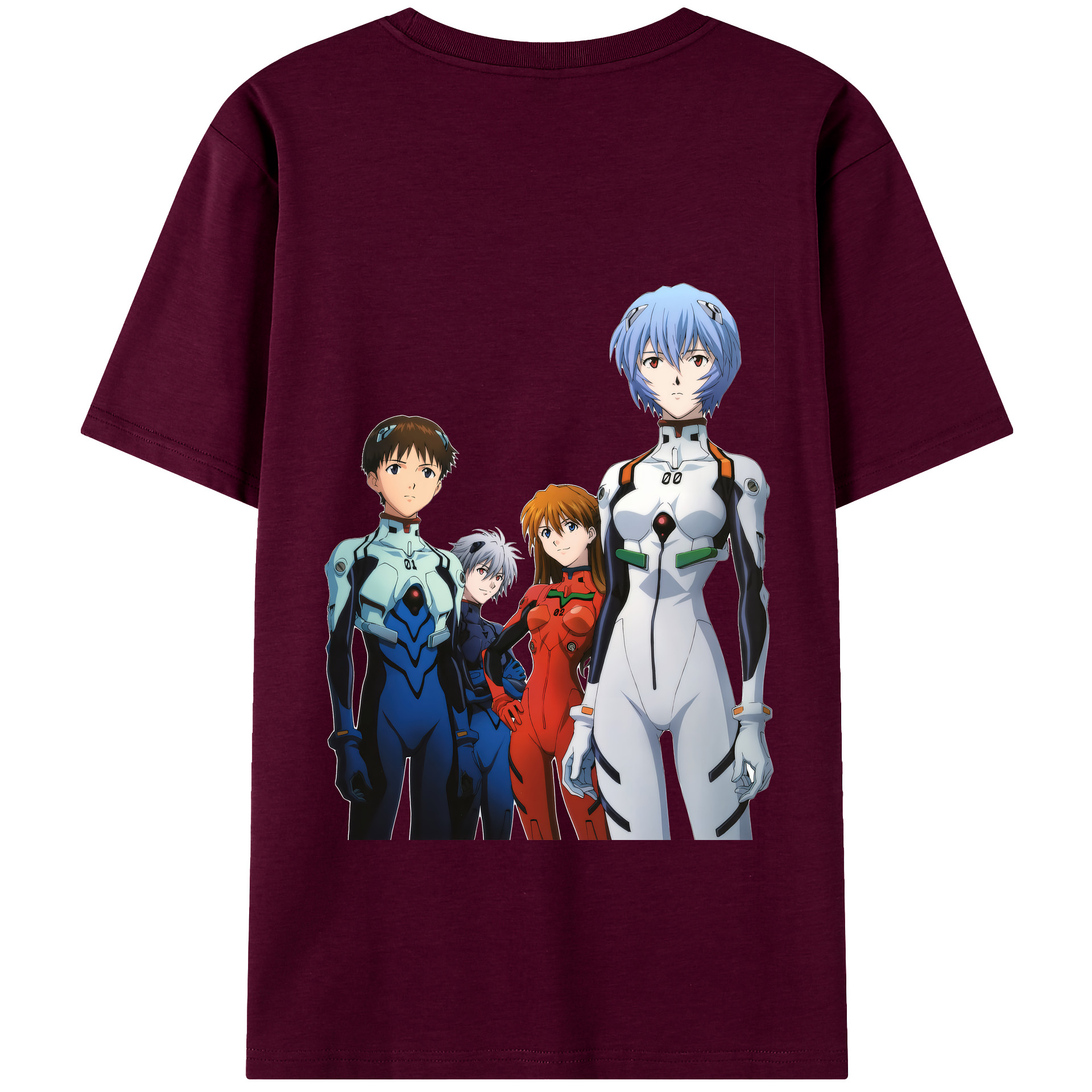 （画像用） EVA 新世紀エヴァンゲリオン レディース半袖Tシャツ(バックプリント)